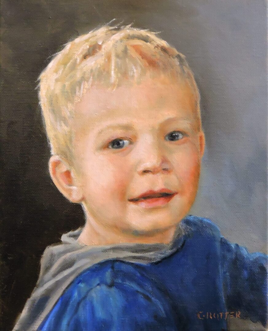 A painting of a child